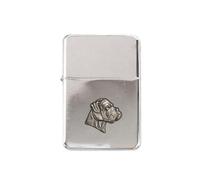 Boxer dog stormproof petrol lighter