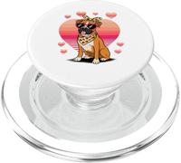 Boxer Dog Valentines Day PopSockets PopGrip for MagSafe