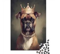 Boxer Dog Visionary 1000 Piece Jigsaw, 70x50cm/1000pcs