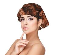 Boxer Dogs Autumn,Adjustable Silk Hair Wrap Adult's Satin Sleeping Cap Hair Women's Elastic Sleep Bonnet