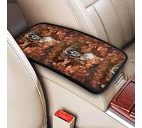 Boxer Dogs Autumn, Vehicle Center Console Armrest Cover Pad Soft Comfort Car Handrail Box Cushion Universal