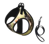 Boxer Dogs Puppies Pets Family Dogs,Pet Harness,Adjustable Reflective Dog Harness,Pet Leash Vest,S