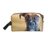 Boxer Dogs Puppy Pets DogsLarge Capacity Cosmetic Organizer，Travel Makeup Bag for Women