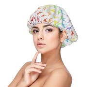 Boxer Dogs Rainbow (Cropped),Adjustable Silk Hair Wrap Adult's Satin Sleeping Cap Hair Women's Elastic Sleep Bonnet