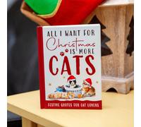 Boxer Gifts All I Want For Christmas Is More Cats Gift Book - Cat Gifts Boxer Gifts Multicolor