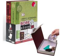 Boxer Gifts Bore Store Hidden Book Safe - Fake Books with Hidden Storage - Secret Compartment Furniture for Diversion and Security