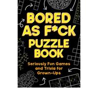 Boxer Gifts Bored As F*ck Puzzle Book Boxer Gifts Multicolor