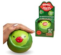 Boxer Gifts Brussel Pouts Squishy Stress Ball - Funny Stress Relief Toy for Adults, Anxiety Relief, Novelty Stocking Filler, Secret Santa Gift for Colleagues