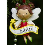 Boxer Gifts Caitlin Fairy Decoration, Ceramic, Multi-Colour, 7.2 x 5 x 1 cm