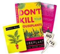 Boxer Gifts Don't Kill Your Houseplants Survival Guide | Fun House Plant Cards to Help Indoor Plants Live | Plant Markers for House Plants Included | Great Gift for Friends Gifts for Women
