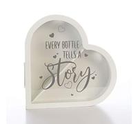 Boxer Gifts Every Bottle Tells a Story Light Up Cork and Bottle Top Collector Box | Beautiful Home Kitchen & Bar Décor | Great Wedding Table Topper Decoration Gift
