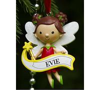 Boxer Gifts Evie Fairy Decoration, Ceramic, Multi-Colour, 7.2 x 5 x 1 cm