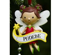 Boxer Gifts Phoebe Fairy Decoration, Ceramic, Multi-Colour, 7.2 x 5 x 1 cm
