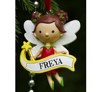 Boxer Gifts Freya Fairy Decoration, Ceramic, Multi-Colour, 7.2 x 5 x 1 cm
