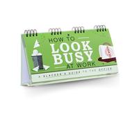 Boxer Gifts Funny Office Gifts For Work Colleagues - How To Look Busy At Work Flipbook - Secret Santa Gift For Boss - Joke Leaving Gifts For Men & Women