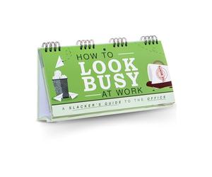 Boxer Gifts Funny Office Gifts For Work Colleagues - How To Look Busy At Work Flipbook - Secret Santa Gift For Boss - Joke Leaving Gifts For Men & Women