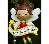 Boxer Gifts Granddaughter Fairy Decoration, Ceramic, Multi-Colour, 7.2 x 5 x 1 cm