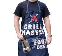 Boxer Gifts Grill Master BBQ Aprons For Men - Novelty Dad Cooking Gifts For Father's Day - Barbeque Gift