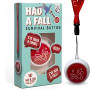 Boxer Gifts Had a Fall Old Age Joke Survival Button - Funny Birthday or Retirement Gift for Older Men and Women - Novelty Presents