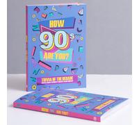 Boxer Gifts How 90s Are You? Trivia Book Boxer Gifts Multicolor