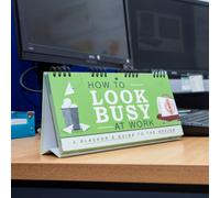Boxer Gifts How To Look Busy At Work Flipbook - Novelty Gifts Boxer Gifts Multicolor