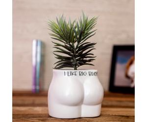 Boxer Gifts I Like Big Buds' Put Some Plants On in White Boxer Gifts White