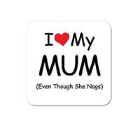 Boxer Gifts I Love My Mum Coaster, One Size