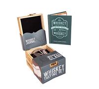 Boxer Gifts 'Improves with Age' Whiskey Gift Sets for Men - Includes Lowball Whisky Glass & Tasting Notes Book | Unique Christmas Birthday Gifts for Men