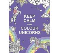 Boxer Gifts Keep Calm & Colour Unicorns Book Boxer Gifts Multicolor
