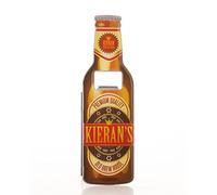 Boxer Gifts Kieran Beer Bottle Opener, Stainless Steel, Multi-Colour, 18.5 x 5.8 x 0.4 cm