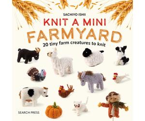 Boxer Gifts Knit a Mini Farmyard Book - 20 Tiny Farm Creatures To Knit Boxer Gifts Multicolor