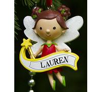 Boxer Gifts Lauren Fairy Decoration, Ceramic, Multi-Colour, 7.2 x 5 x 1 cm