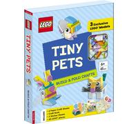 Boxer Gifts LEGO® Tiny Pets: Build & Fold Crafts Book Boxer Gifts Multicolor