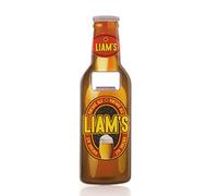 Boxer Gifts Liam Beer Bottle Opener, Stainless Steel, Multi-Colour, 18.5 x 5.8 x 0.4 cm
