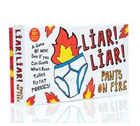 Liar Liar Pants On Fire Fun Card Game - White