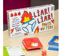 Boxer Gifts Liar Liar Pants On Fire Children's Game in Clear Boxer Gifts Clear