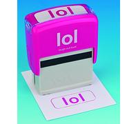 Boxer Gifts LOL Text Speak Ink Stamp