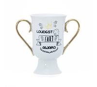 Boxer Gifts Loudest Fart Award Trophy Mug | Funny Novelty Gifts for Dad Husband Boyfriend