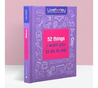 Boxer Gifts Lovehoney 52 Things I Want You To Do - Gift Book Boxer Gifts Multicolor