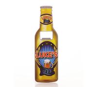 Boxer Gifts Luke Beer Bottle Opener, Stainless Steel, Multi-Colour, 18.5 x 5.8 x 0.4 cm