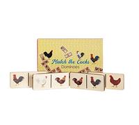 Match The Cocks Dominoes Game Boxer Gifts Clear One Size