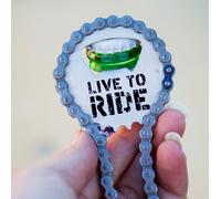 Boxer Gifts Bottle Opener – Bike Chain, Silver Stainless Steel Novelty