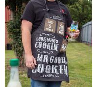 Boxer Gifts Men's Mr. Good Lookin' BBQ Apron Boxer Gifts Multicolor