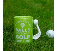 Boxer Gifts Funny Golf Gifts for Men - Novelty Golf Mug - It Takes Balls - Golfing Secret Santa Gift - Golf-Themed Presents & Prizes