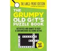 Boxer Gifts Men's The Grumpy Old Git's Puzzle Book Boxer Gifts Multicolor