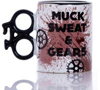 Boxer Gifts MU3507 Muck Sweat and Gears Ceramic Mug | Novelty Shaped Handle | P