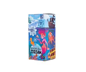 Boxer Gifts Ocean Creatures Reversible Jigsaw | Colourful Fantasy To Reality 2 In 1 Puzzle With Facts | Awesome Educational Gift For Kids