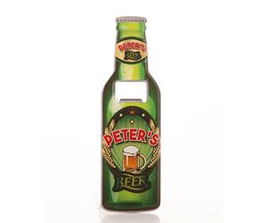 Boxer Gifts Peter Beer Bottle Opener, Stainless Steel, Multi-Colour, 18.5 x 5.8 x 0.4 cm