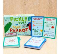 Boxer Gifts Pickle Toes or Fart Parrot - Would You Rather Game for Kids & Families, Travel Edition, Fun, Ages 6+