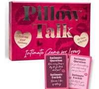 Boxer Gifts Pillow Talk Couples Card Game, Intimate Game for Adults